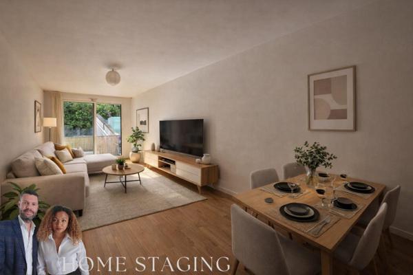 Paris 18ème - Marché de l'Olive - Superbe 2 pièces de 47.17m² loi Carrez avec balcon et parking