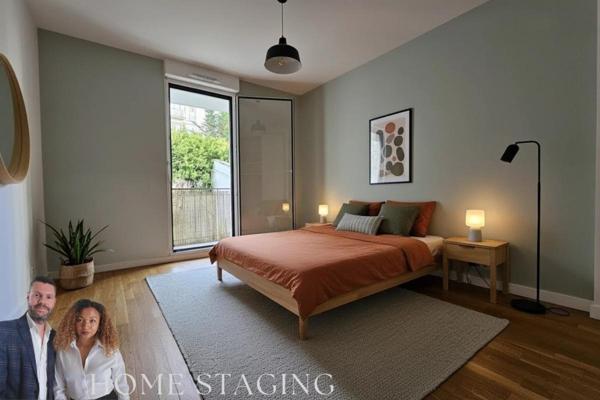 Paris 18ème - Marché de l'Olive - Superbe 2 pièces de 47.17m² loi Carrez avec balcon et parking