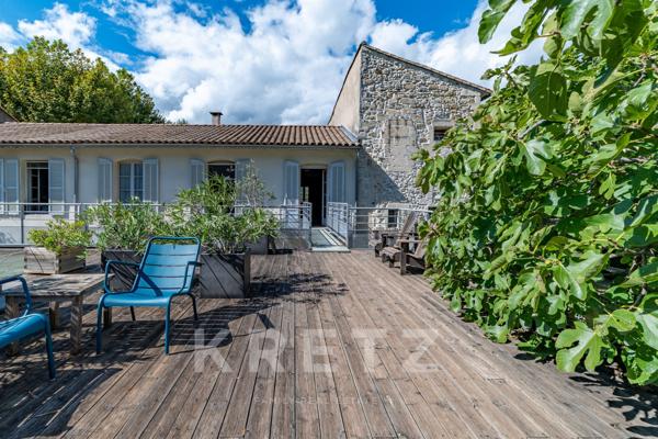 Propriété d’exception au cœur d’Avignon.
