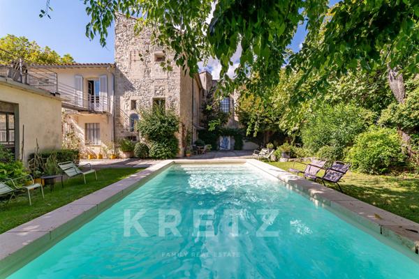 Propriété d’exception au cœur d’Avignon.