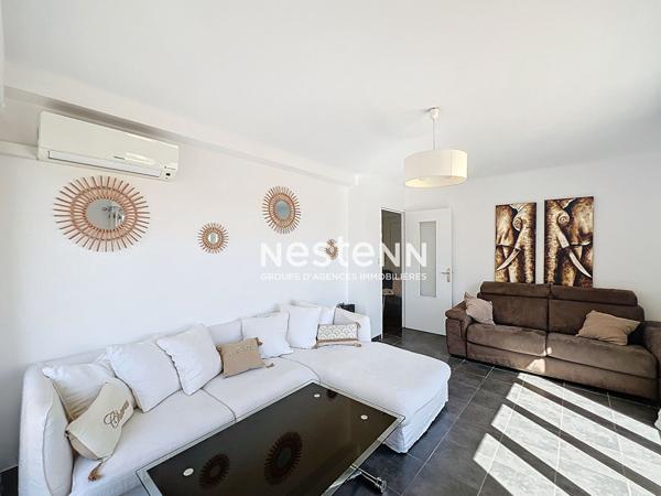 Golfe-Juan - 2P - 49m² - Proche mer - Balcon - Refait à neuf - Sud - Cave