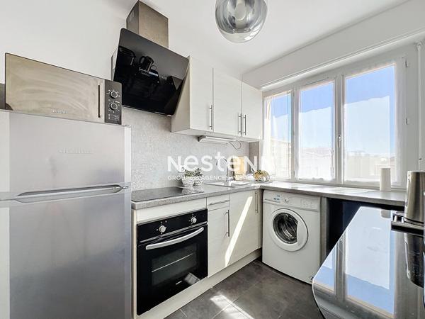 Golfe-Juan - 2P - 49m² - Proche mer - Balcon - Refait à neuf - Sud - Cave