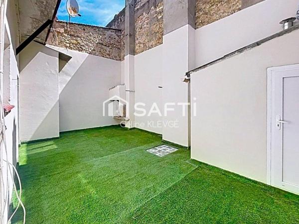 APPARTEMENT 5 PIECES 106M² AVEC EXTERIEUR