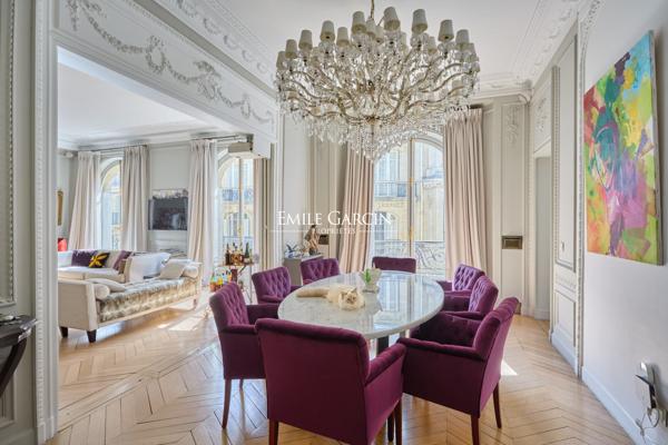 À vendre - Appartement - 75017 - Paris -  Etoile-Carnot  - APPARTEMENT DE RÉCEPTION 179M²