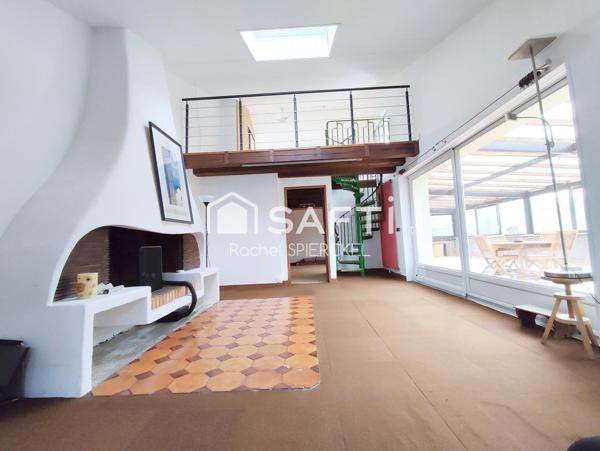 Charmante maison avec 4 chambres, 1 bureau, garage, jardin et véranda