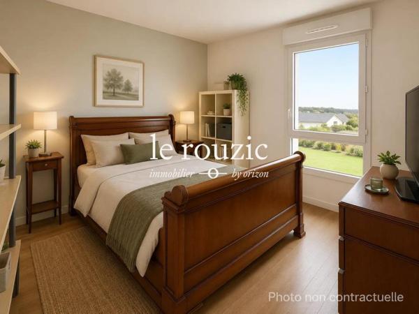 VANNES OUEST – BEAU T2 AVEC VUE DEGAGEE