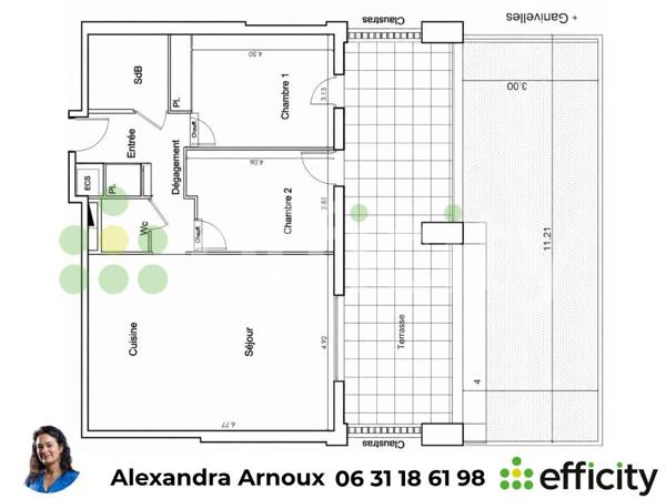 Appartement
         3 pièces
        - 72 m² Bien prestige 548 000 € *