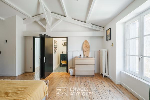 Charentaise de charme en coeur de village