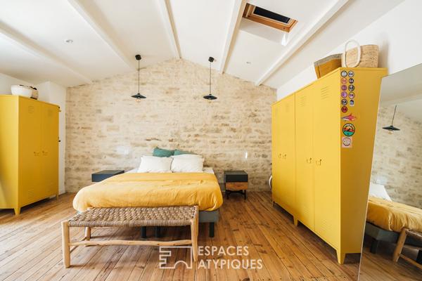 Charentaise de charme en coeur de village