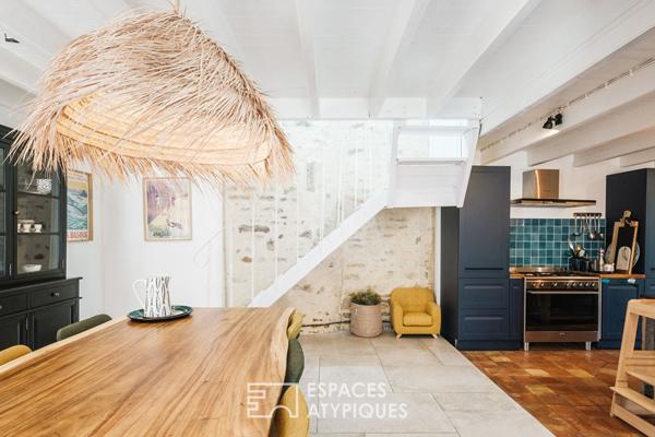 Charentaise de charme en coeur de village