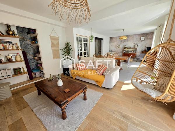 MAISON D'ENVIRON 146M² A 200M DE LA MER