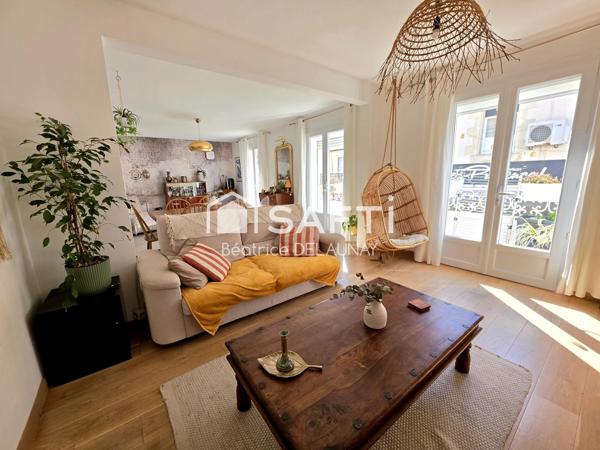 MAISON D'ENVIRON 146M² A 200M DE LA MER