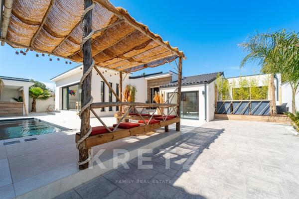 Villa contemporaine en bord de mer
