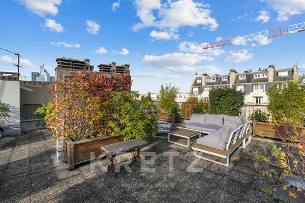 Rooftop au coeur de Neuilly Sur Seine.