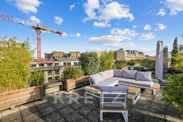 Rooftop au coeur de Neuilly Sur Seine.