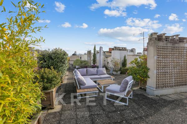 Rooftop au coeur de Neuilly Sur Seine.
