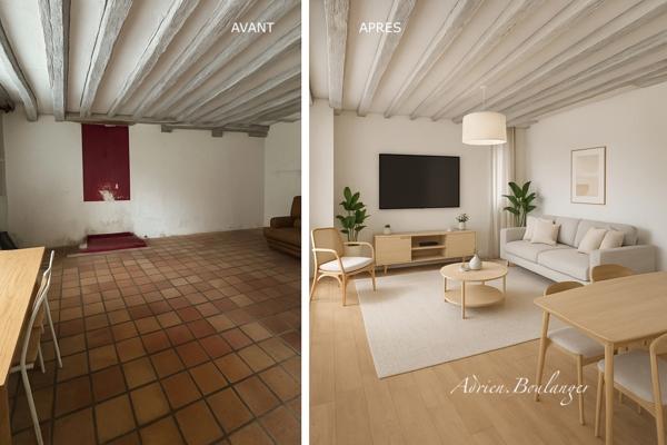 Maison à vendre 4 pièces VAUX LE PENIL (77)