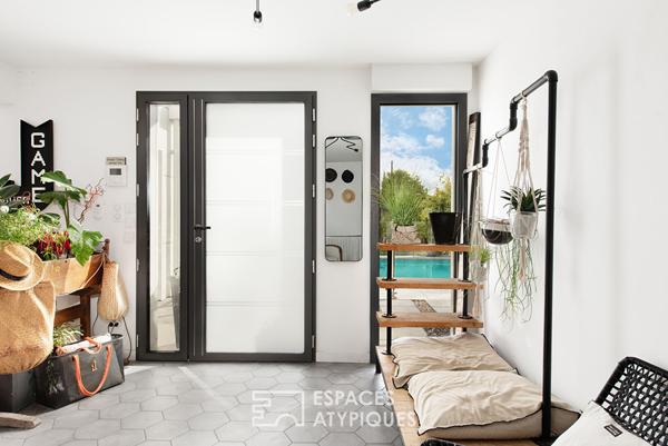 Villa d’architecte contemporaine avec piscine