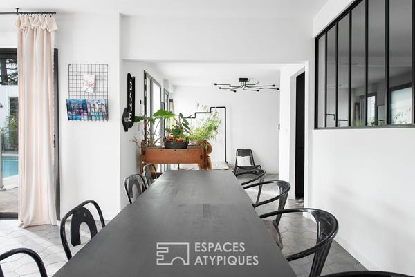 Villa d’architecte contemporaine avec piscine