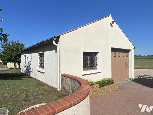 Maison d'habitation + garage réhabilitable