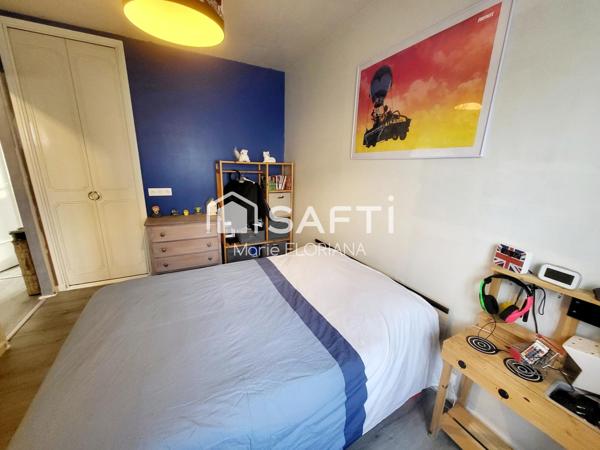 Maison avec joli terrain