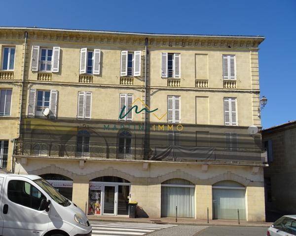 A VENDRE LOTS APPARTEMENTS + LOCAUX A LA REOLE