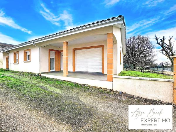 Roussillon (38150) Maison de plain-pied 141 m² – 4 chambres – DPE B – Proche gare – Secteur prisé de Roussillon