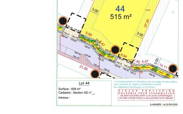 Terrain à vendre    Sarceaux