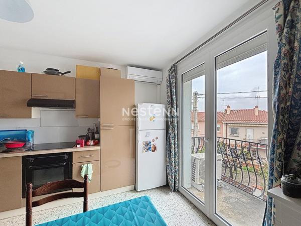 Perpignan SUD - Appartement T2 climatisé à louer - Secteur Les Aviateurs