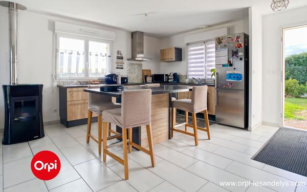 Maison à vendre    6 pièces • 88 m2 Les Andelys