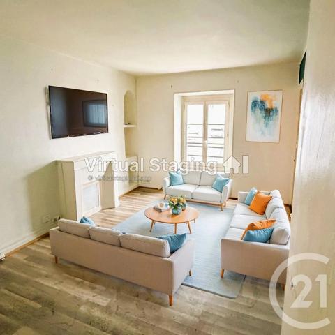 Appartement F2 à vendre  2 pièces - 44,50 m 2   PARIS  - 75018
