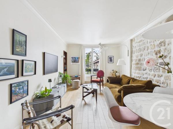 Appartement F2 à vendre  2 pièces - 44,50 m 2   PARIS  - 75018