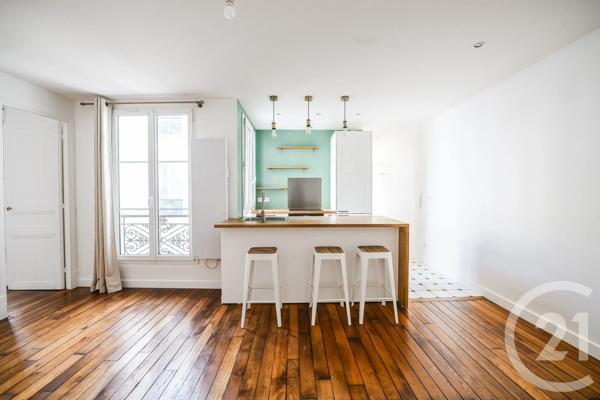 Appartement F2 à vendre  2 pièces - 44,50 m 2   PARIS  - 75018