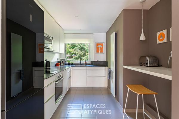 Dernier étage avec vue à proximité du centre-ville et de la forêt de Clamart