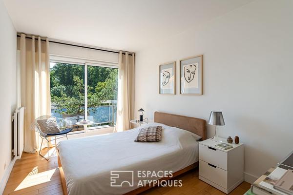 Dernier étage avec vue à proximité du centre-ville et de la forêt de Clamart