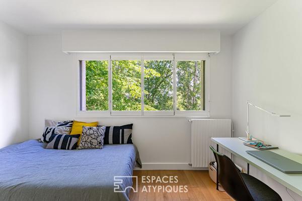 Dernier étage avec vue à proximité du centre-ville et de la forêt de Clamart