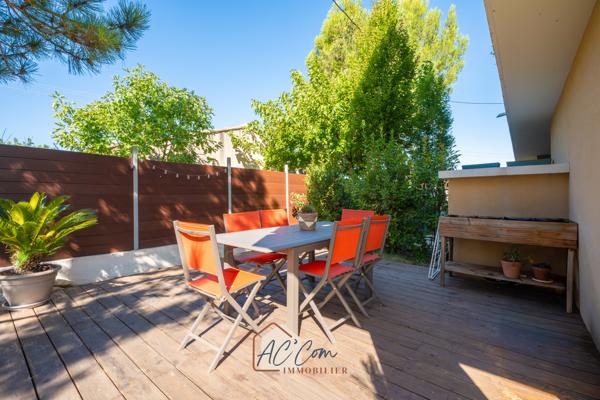 PUYRICARD – T4 FAMILIAL EN REZ-DE-JARDIN AVEC 141 M² D’EXTÉRIEUR ET GARAGE