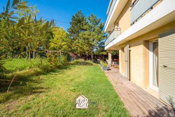 PUYRICARD – T4 FAMILIAL EN REZ-DE-JARDIN AVEC 141 M² D’EXTÉRIEUR ET GARAGE