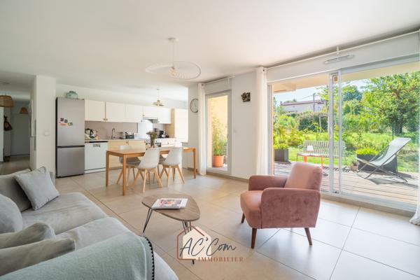 PUYRICARD – T4 FAMILIAL EN REZ-DE-JARDIN AVEC 141 M² D’EXTÉRIEUR ET GARAGE