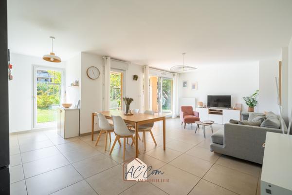 PUYRICARD – T4 FAMILIAL EN REZ-DE-JARDIN AVEC 141 M² D’EXTÉRIEUR ET GARAGE