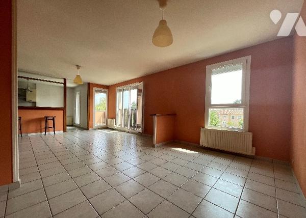 Craponne Centre / T4 avec balcon, et parking au 2ème et dernier étage