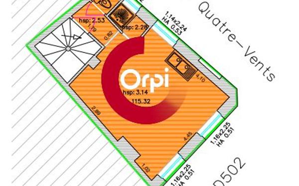 Appartement à vendre    1 pièce • 22,20 m2 Vienne