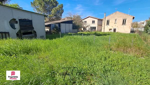 Maison  à rénover avec fort potentiel  77m2 + dépendance aménageable  60m2- Terrain 760 m² - Trèbes