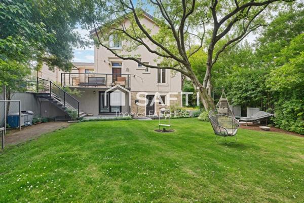 Maison de standing : DPE B et proximité RER E