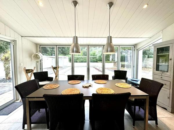 Villa avec piscine, plage à pieds – La Couarde sur Mer