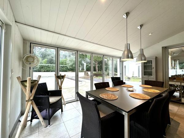 Villa avec piscine, plage à pieds – La Couarde sur Mer