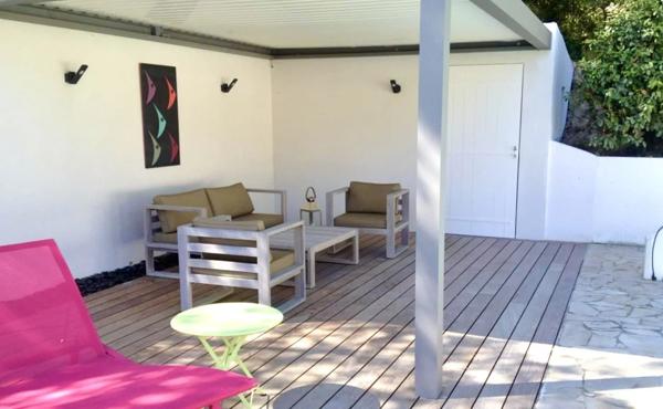 Villa avec piscine, plage à pieds – La Couarde sur Mer