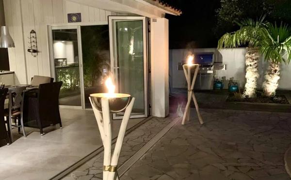 Villa avec piscine, plage à pieds – La Couarde sur Mer