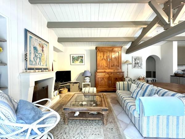 Villa avec piscine, plage à pieds – La Couarde sur Mer