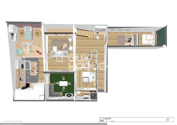 Chaville coeur de ville - LOFT avec terrasse exposé Sud au calme